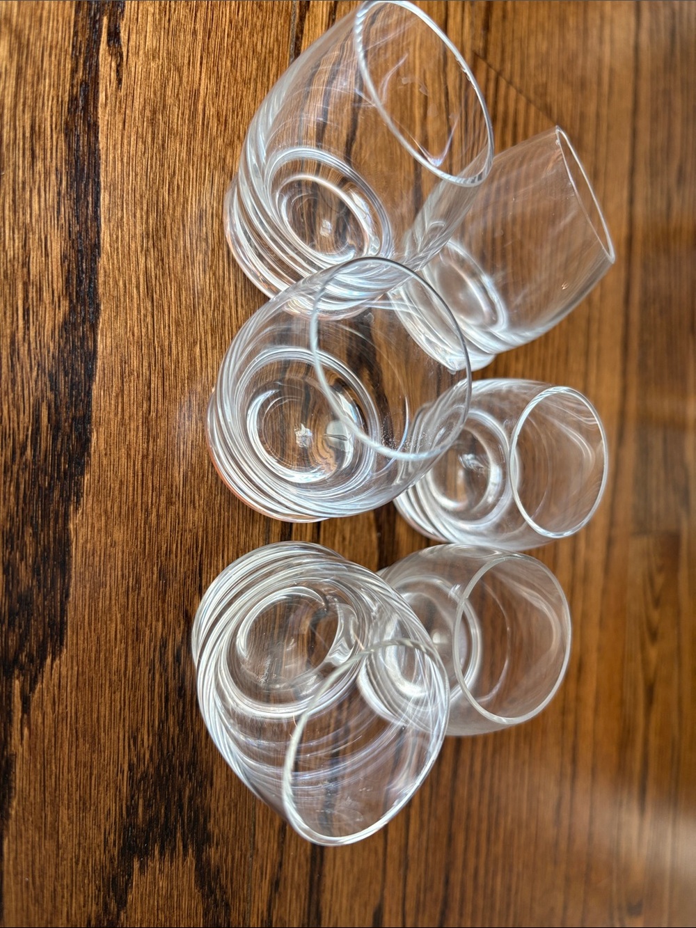 ROSENTHAL Studio Line Schnapps Eier Roly-Poly shot glasses round bottom weighted